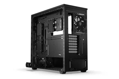 CARCASA be quiet "Shadow Base 800 FX", middle tower, gaming, fara sursa, PSU shroud, 7 sloturi expansiune, negru, "BGW63" (timbru verde 0.32lei)