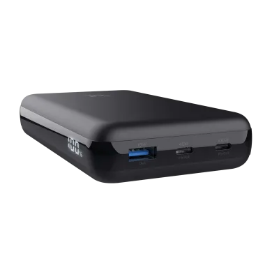 Baterie externa pentru laptop Trust Laro, 100W, interval voltaj 5 V - 20 V,  negru