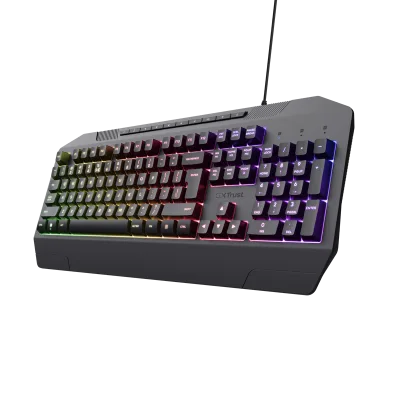 Tastatura Mecanica Gaming Trust GXT 836 Evocx, RGB, USB, negru