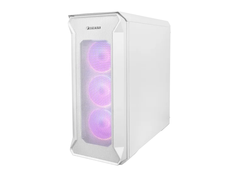 Carcasa GENESIS Irid 505 ARGB, RGB, Mid Tower, White