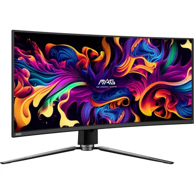 Monitor Consumer MSI MAG 341CQP QD-OLED, 34", 3440 x 1440 pixeli, Black, 3 ani Garantie