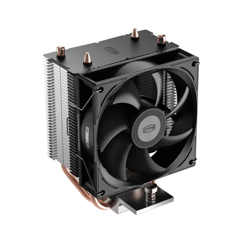 COOLER PCCooler skt. Intel si AMD, racire cu aer, vent. 92mm, 2200 rpm, 2 heatpipes, inaltime 130mm, ,"R200"  (timbru verde 0.8 lei)