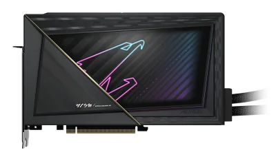 PLACA VIDEO GIGABYTE AORUS GeForce RTX 5090 XTREME WATERFORCE 32G "GV-N5090AORUSX W-32GD"