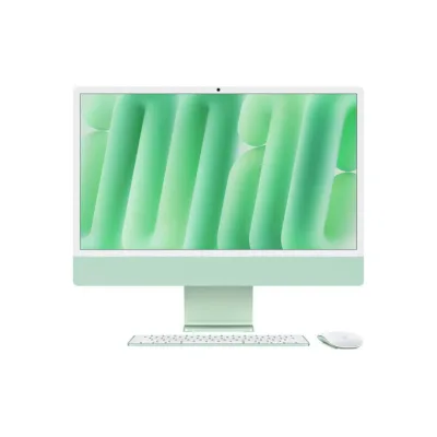 Apple iMAC 24" Retina 4.5k/ Apple M4 (CPU 10-core, GPU 10-core, Neural Engine16-core)/16GB/512GB - Green - INT KB (2024)