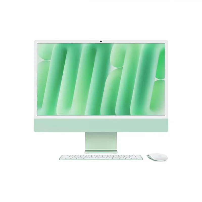 Apple iMAC 24" Retina 4.5k/ Apple M4 (CPU 10-core, GPU 10-core, Neural Engine16-core)/16GB/512GB - Green - INT KB (2024)
