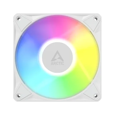 Ventilator Arctic "BioniX P12 A-RGB Wh", 120mm, 450 - 3000 RPM, FDB, 76 cfm, 4-Pin PWM | 3-pin ARGB, alb, "ACFAN00336A" (timbru verde 0.18lei)