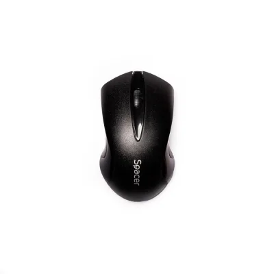 Mouse Wireless SPACER SPMO-W12, 1001  2000 dpi, Negru