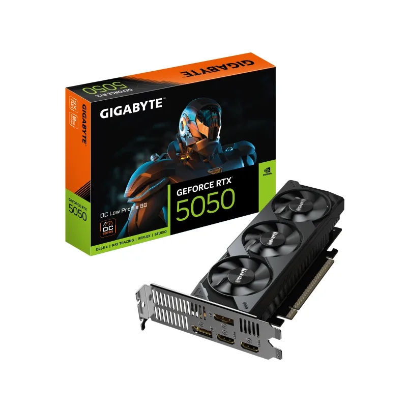 VGA GIGABYTE RTX 5050 OC LOW PROFILE 8GB "GV-N5050OC-8GL"