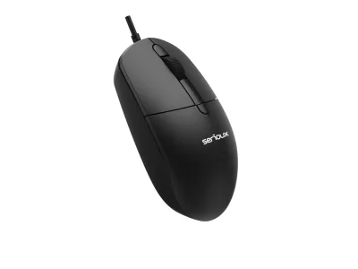 Kit Serioux cu fir, Tastatura: interfata USB, 104 taste, material ABS, US layout, lungime cablu 1.5m PVC,  dimensiuni 440*159*25mm, negru, Mouse: interfata USB, 4 butoane, polling rate 125 Hz, rezolutie DPI 1000, lungime cablu 1.5m PVC, dimensiuni