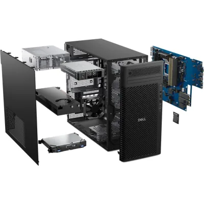 Desktop Workstation Dell Pro Max T2 cu procesor Intel Core Ultra 9 U9-285K pana la 5.7 GHz, 64 GB DDR5, 1TB 2TB, RTX 4000 Ada, Windows 11 Pro, Black, 3 ani Garantie