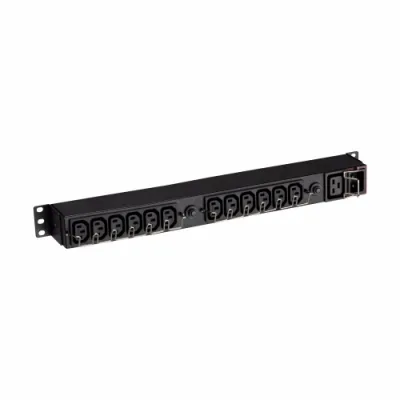Eaton FlexPDU 12 IEC, 1U, Input C20/C14, Output 12x C13 + 1x C19, Maximum power 3000VA,"EFLX12I" (timbru verde 4 lei)