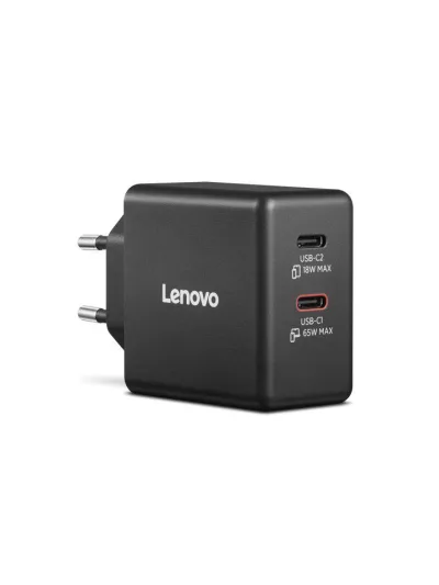 Incarcator Laptop Lenovo 40AW065BEU, 65W, Negru, 1 an Garantie