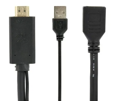 ADAPTOR video GEMBIRD, HDMI (T) la DisplayPort (M), rezolutie maxima 4K (3840 x 2160) la 30Hz, activ USB powered, black, "A-HDMIM-DPF-01" (timbru verde 0.08 lei)