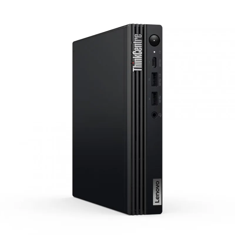 Desktop Business Lenovo ThinkCentre M70q Gen 5 cu procesor Intel Core i7 14700T pana la 5.2 GHz, 16 GB DDR5, 512GB SSD, UHD Graphics 770, Fara OS, Black, 3 ani Garantie