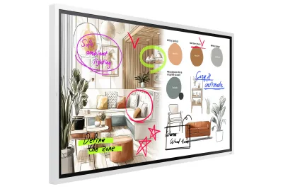 Ecran interactiv SAMSUNG LH65WMFWBGCXEN