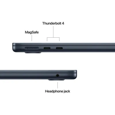 MacBook Air 13.6" Retina/Apple M5 (CPU 10-core, GPU 10-core, NeuralEngine16-core)/16GB/512GB - Midnight - US English KB (No Adapter)  - 2026 (CTO from MDHE4RO/A)