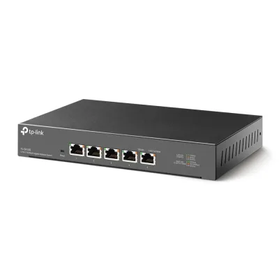 SWITCH TP-LINK  5 porturi 10G. carcasa metalica "TL-SX105" (timbru verde 2 lei)