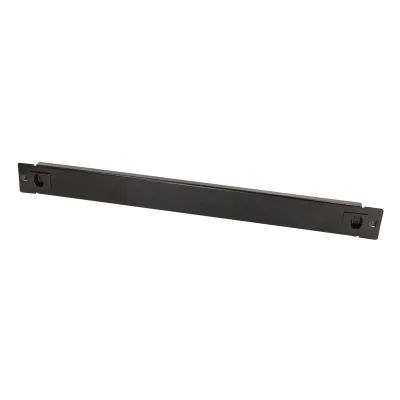 PANOU gestionare cabluri LOGILINK, tip masca orizontala, 19 inch, 1U, instalare fara unelte, negru, "PN105B"