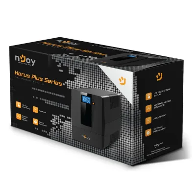 UPS nJoy Horus Plus 800, 480W, LCD, USB, Tower