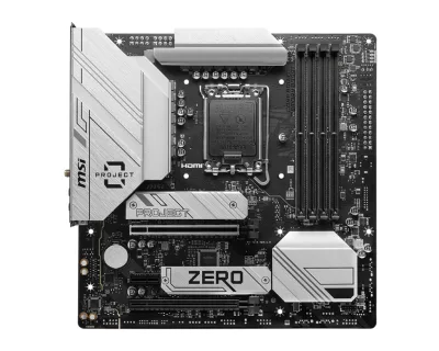 Placa de baza MSI B760M PROJECT ZERO "B760M PROJECT ZERO"