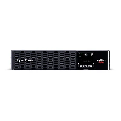 UPS CYBER POWER Line Int. cu Sinusoida Pura,3000VA/3000W,AVR,8xIEC,LCD,4x 12V/9Ah,Backup 2.3-7min,incarc.6h,USB,2xRS232,RJ45,GreenP,seria PR,rack 2U "PR3000ERT2U"  (timbru verde 40 lei)