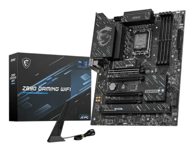 Placa de baza MSI Z890 GAMING WIFI, LGA1851, DDR5, ATX, BT, Negru "Z890 GAMING WIFI"
