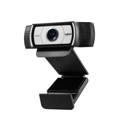 Camera Web Logitech C930e, rezolutie video Full HD, USB 2.0, Negru