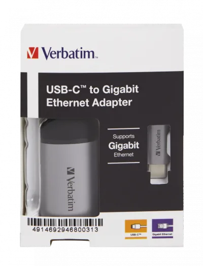 CABLU ETHERNET VERBATIM , USB-C, CABLU 10CM "49146" (TIMBRU VERDE 0.18 LEI)