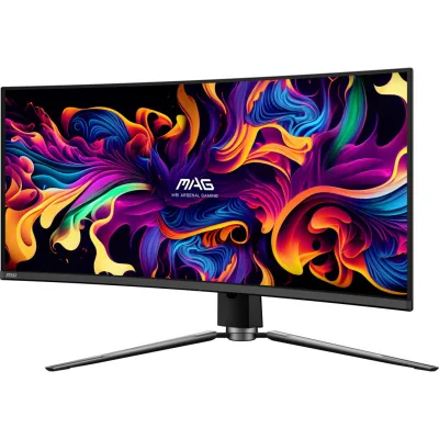 Monitor Consumer MSI MAG 341CQP QD-OLED, 34", 3440 x 1440 pixeli, Black, 3 ani Garantie