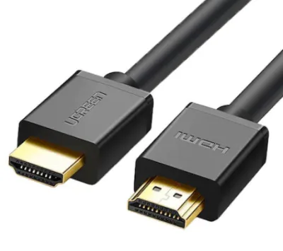 CABLU video Ugreen, "HD104" HDMI (T) la HDMI (T), rezolutie maxima 4K UHD (3840 x 2160) la 60 Hz, conectori auriti, 3m, negru "10108" (timbru verde 0.8 lei) - 6957303811083