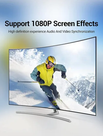 Cablu video Vention, HDMI(T) -miniHDMI(M), 1m, rezolutie maxima 4K la 30Hz, conectori auriti, cupru, dublu sens,invelis PVC, negru, "VAA-D02-B100" (timbru verde 0.18lei) - 6922794721036