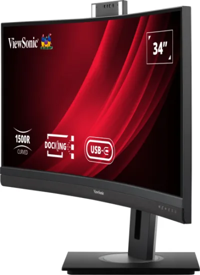MONITOR LCD 34" VA/VG3457CV VIEWSONIC "VG3457CV" (timbru verde 7 lei)