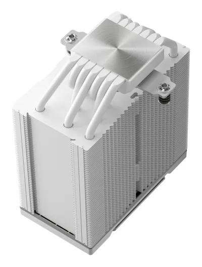 COOLER DeepCool "AK700 G2 DIGITAL WH" skt. Intel si AMD, racire cu aer, vent. 120mm, 2700 rpm, 7 heatpipes, inaltime 157mm, top cover digital, alb,"R-AK700-WHNDMN-GJD"  (timbru verde 2 lei)