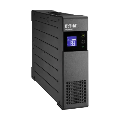 UPS Eaton "Ellipse PRO 1200", Line int., Tower, 750 W, fara AVR, Schuko x 8, display LCD, back-up 1 - 10 min. "ELP1200DIN" (timbru verde 11 lei)