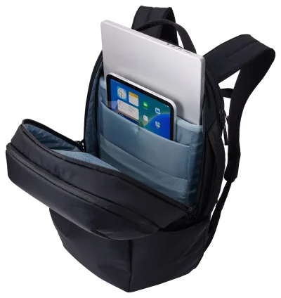 RUCSAC THULE Subterra, 27 l, pt. notebook de max. 15.6 inch, 1 compartiment, buzunar frontal | buzunar lateral x 2, waterproof, nylon, black, "TSLB417 BLACK" / 3205027