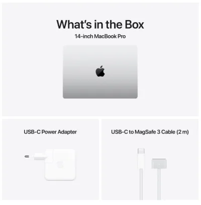 MacBook Pro 14.2"/Apple M4 Pro (CPU 12-core, GPU 16-core, Neural Engine16-core)/24GB/1TB - Silver - INT KB (cto from MX2E3RO/A)