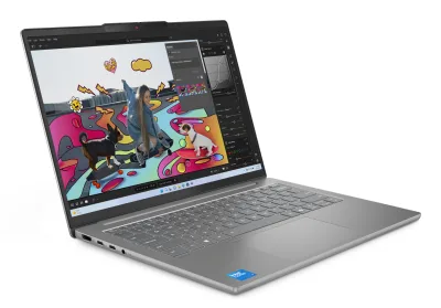Laptop Lenovo IdeaPad Slim 5 14IMH10, 14" WUXGA (1920x1200) OLED 400nits Glossy, 100% DCI-P3, 60Hz, DisplayHDR™ True Black 500, Intel Core™ Ultra 5 135H, 14C (4P + 8E + 2LPE) / 18T, Max Turbo up to 4.6GHz, 18MB Intel® Smart Cache, video Integrated