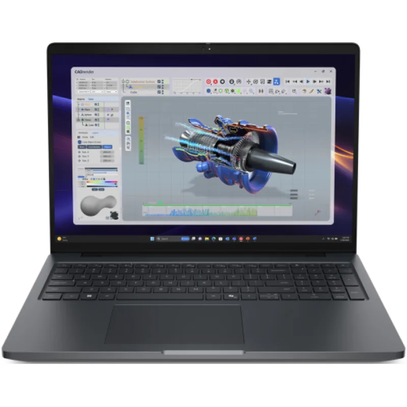 Laptop Business Dell Precision 5 16 PW516261, cu procesor Intel Core Ultra 7 366H, 16'' IPS, 32 GB LPDDR5x, 1 TB, NVIDIA RTX PRO 1000, 8GB GDDR7, Windows 11 Pro, 3 ani Garantie