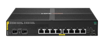 NET SWITCH 8PORT 1000M/CX 6000 S4R23A ARUBA BY HPE "S4R23A" (timbru verde 2 lei)