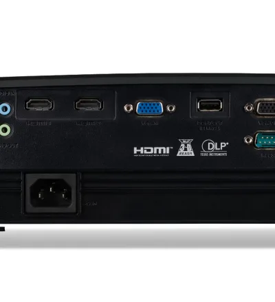 Videoproiector Acer X1229, XGA 1024* 768, up to WUXGA 1920*1200, 4.800 lumeni, 4:3/ 16:9, 20.000:1, dimensiune maxima imagine 300'', distanta maxima de proiectie 12m, boxa 3W, lampa 5.000 ore/ 20.000 ore ExtremEco, 2.4 kg, D-sub, composite video,