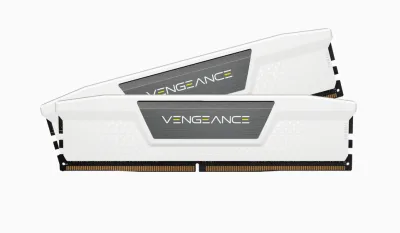 DDR Corsair - gaming Vengeance 32GB, DDR5, 5200MHz, CL40, 2x16GB, 1.25V, Alb "CMK32GX5M2B5200C40W"