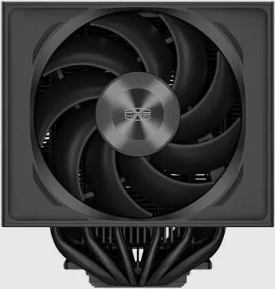 COOLER PCCooler "RZ820" skt. universal, racire cu aer, vent. 1x140mm si 1x120mm, 500 - 2200 rpm, 4+4 heatpipes, inaltime 165mm, iluminare ARGB,"RZ820 BK"  (timbru verde 0.8 lei)