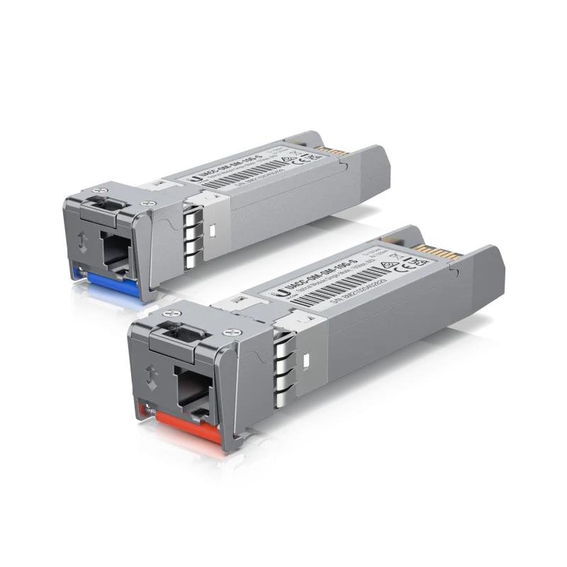 UBIQUITI 10GBPS Single-mode Optical Module transceiver, 1.25 Gbps, Simplex, pachet 2 unitati, lungime de undă: 1270 nm / 1330 nm, lungime fibră optică: 10km