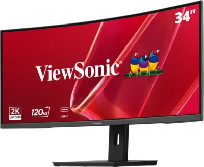 Monitor ViewSonic 34" VA3420C-2, Diagonal (inch): 34, Diagonal (cm): 86, Aspect ratio: 21:9, Panel: VA, Resolution: 3440x1440, Refresh Rate: 120Hz, Response time GtG: 3.5ms, Brightness (max): 300 cd/m², Contrast (static) : 3000:1, Contrast (dynamic):