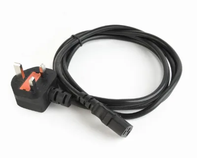 CABLU alimentare GEMBIRD 1.8m, intrare Shucko UK 3pin, iesire C13, 5A, bulk, black, "PC-187" (timbru verde 0.8 lei)