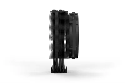 COOLER be quiet "Dark Rock Slim",racire aer, Ø6 mm×4 pcs heatpipe, skt. Intel LGA 1700/1200/115x/2066/2011-v3 AMD AM5/AM4, fan 120mm, 1500 rpm, conectare 4-pin PWM, LED , "BK024" (timbru verde 2 lei)