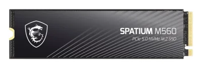 MSI SPATIUM M560 PCIe 5.0 NVMe M.2 2TB "SPATIUM M560 PCIE 5.0 NVME M.2 2TB"