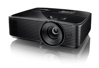 Proiector Optoma W400LVe, full 3D, WXGA 1280*800, 4.000 lumeni, 25.000:1, 16:10/ 4:3/ 16:9, corectie +/-40, diemnsiune maxima imagine 300"/ 7.61 m, lampa 6.000 ore/ 15000 Eco+, distanta maxima de proiectie 12 m, zoom 1.1, HDMI, VGA, Composite video, audio
