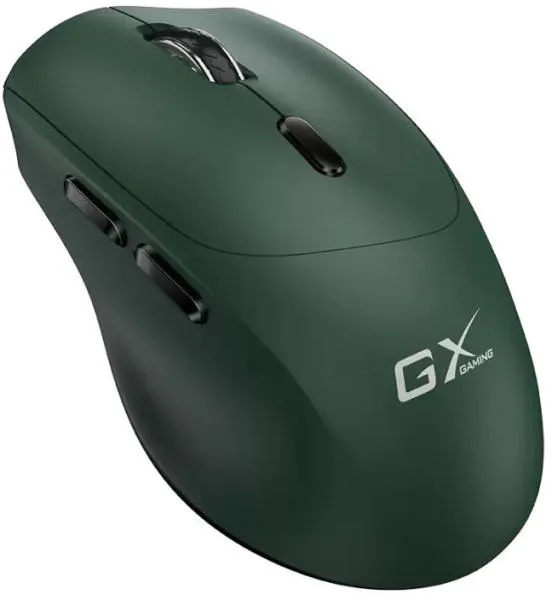 MOUSE Genius "Scorpion M8100", gaming, wireless 2.4GHz, Bluetooth, optic, 3200 dpi, butoane/scroll 6/1, buton Copilot, verde, "31060002401" (timbru verde 0.18 lei) 4710268262923