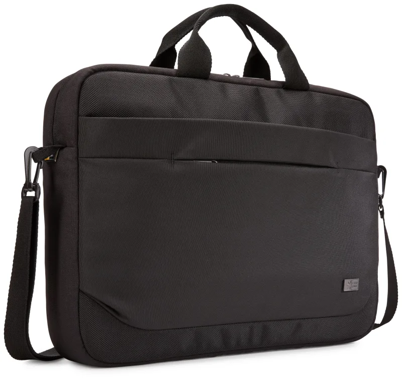 GEANTA CASE LOGIC, pt. notebook de max. 17.3 inch, 1 compartiment, buzunar frontal x 2, waterproof, poliester, negru, "ADVA-117 BLACK"/3204204
